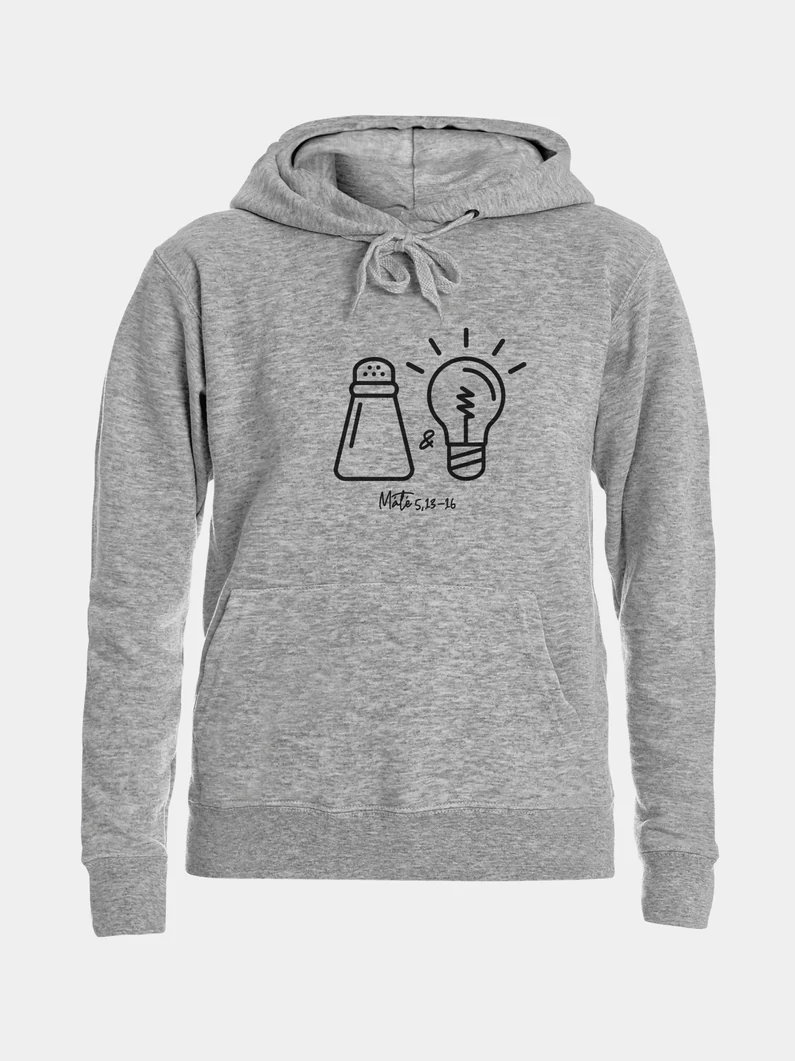 Só és világosság – női kapucnis pulóver