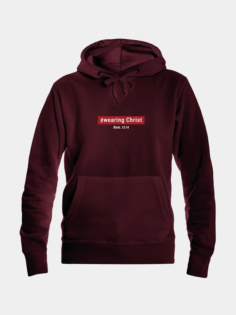#wearing Christ – női kapucnis pulóver