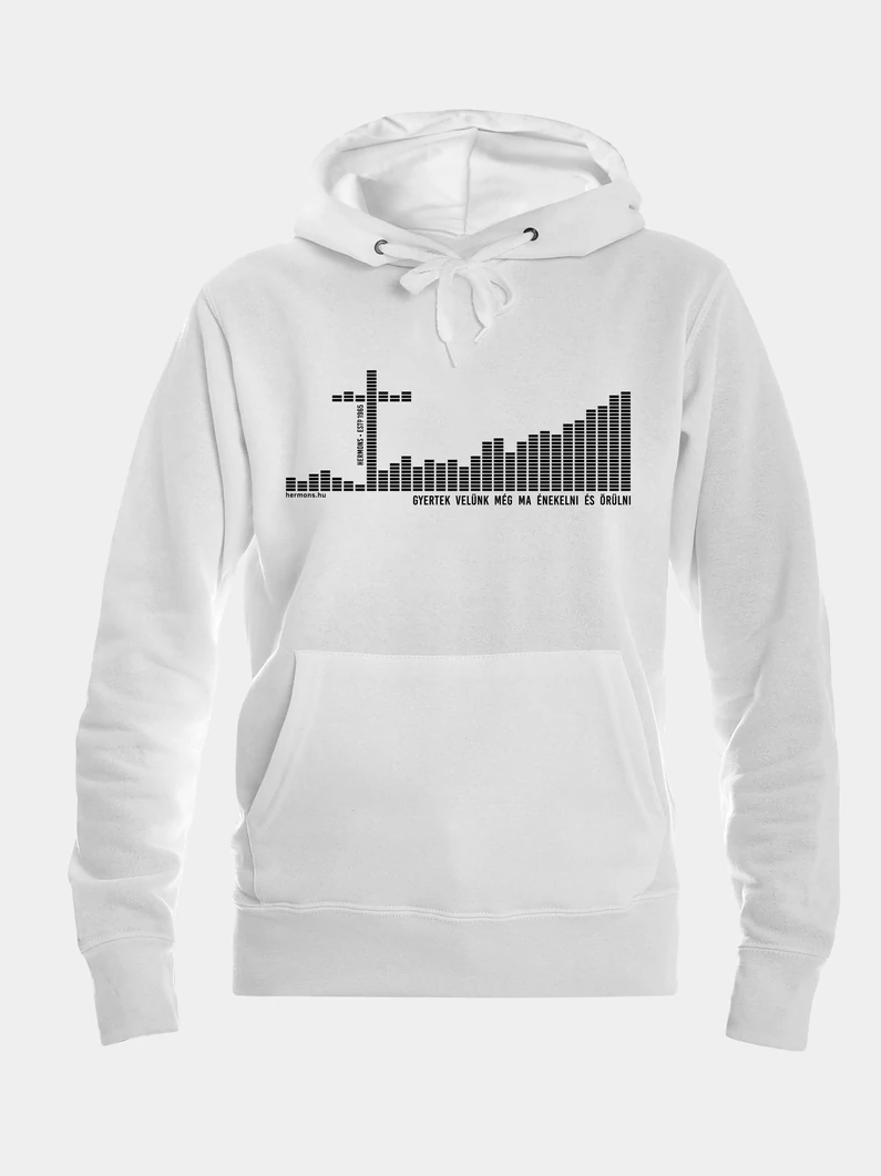 Gyertek velünk... (equalizer) – női kapucnis pulóver