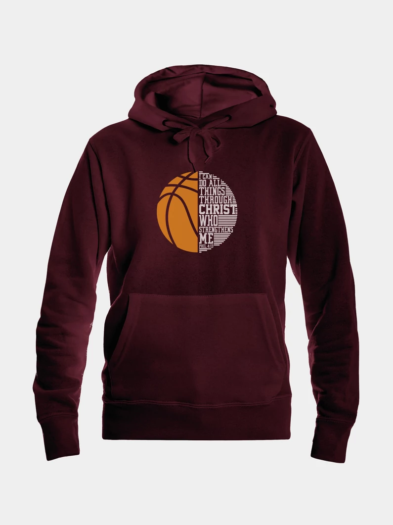 I Can Do All Things – női kapucnis pulóver