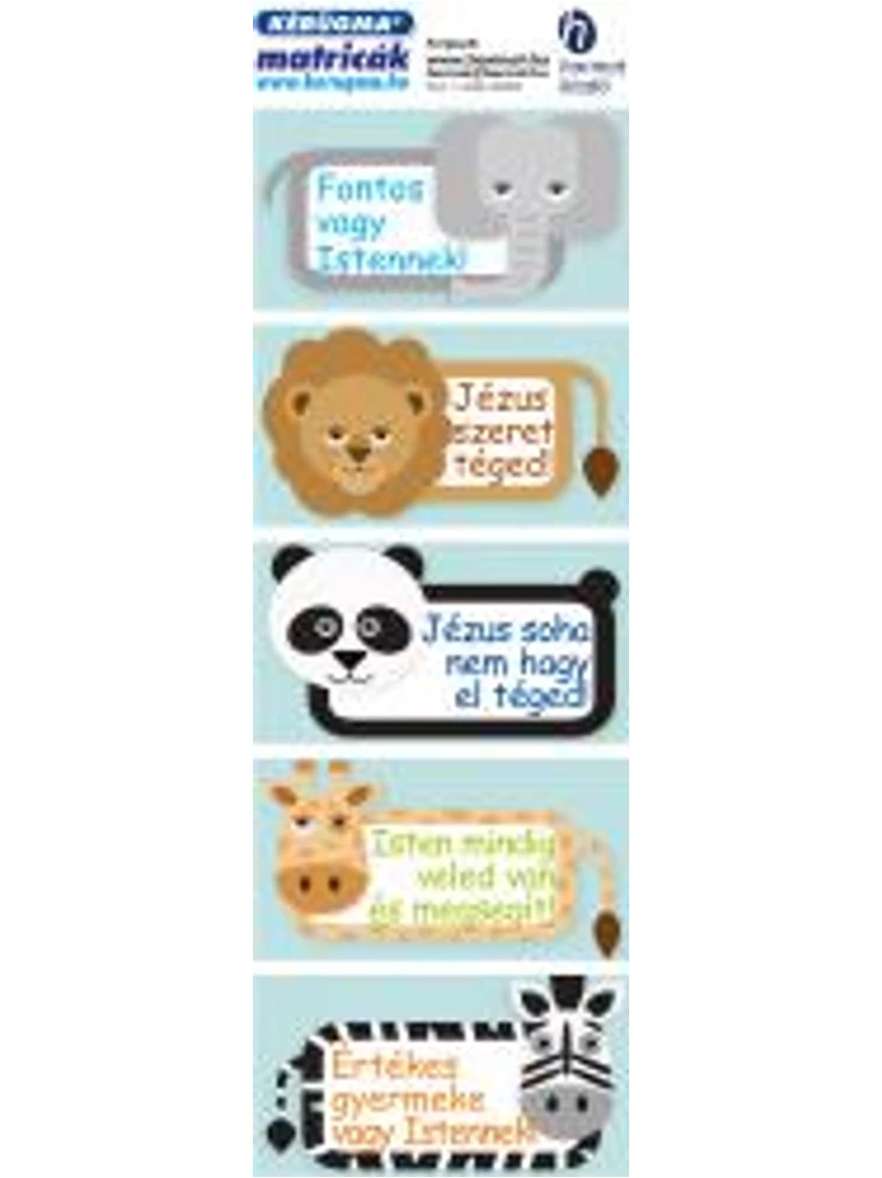 Matrica (1511) – Elefánt – Fontos vagy Istennek!