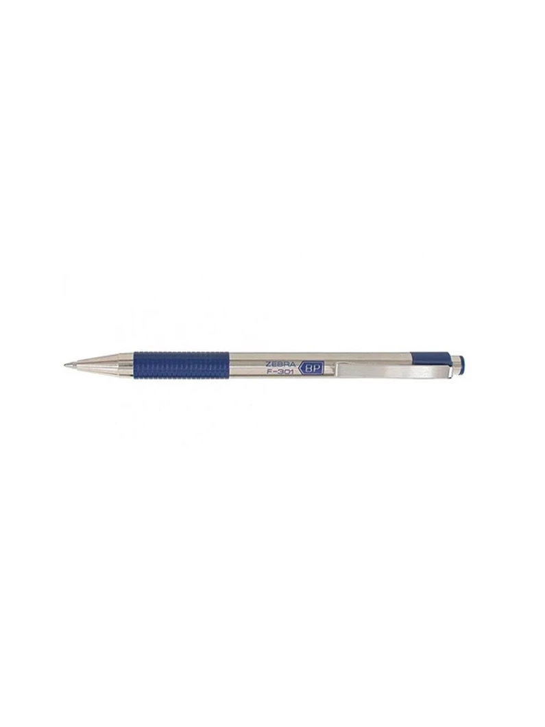 Golyóstoll kék tintával – Zebra F-301, BP 0,7 mm – Kék