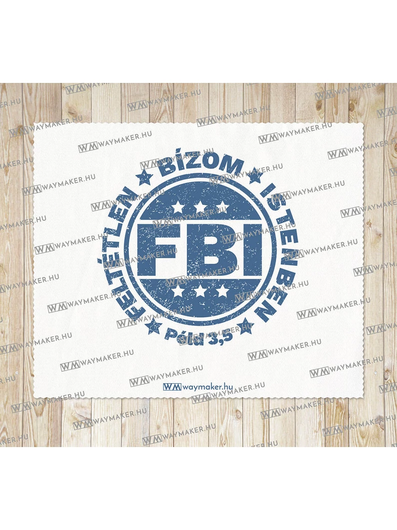 FBI – törlőkendő