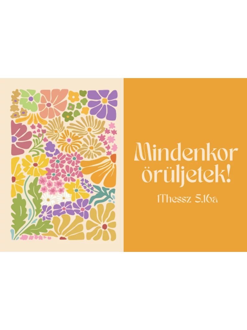 Mindenkor örüljetek! – képeslap csomag (10 db)