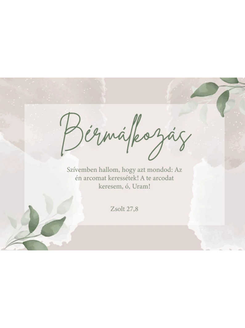 Szívemben hallom – képeslap csomag (10 db) – bérmálkozás