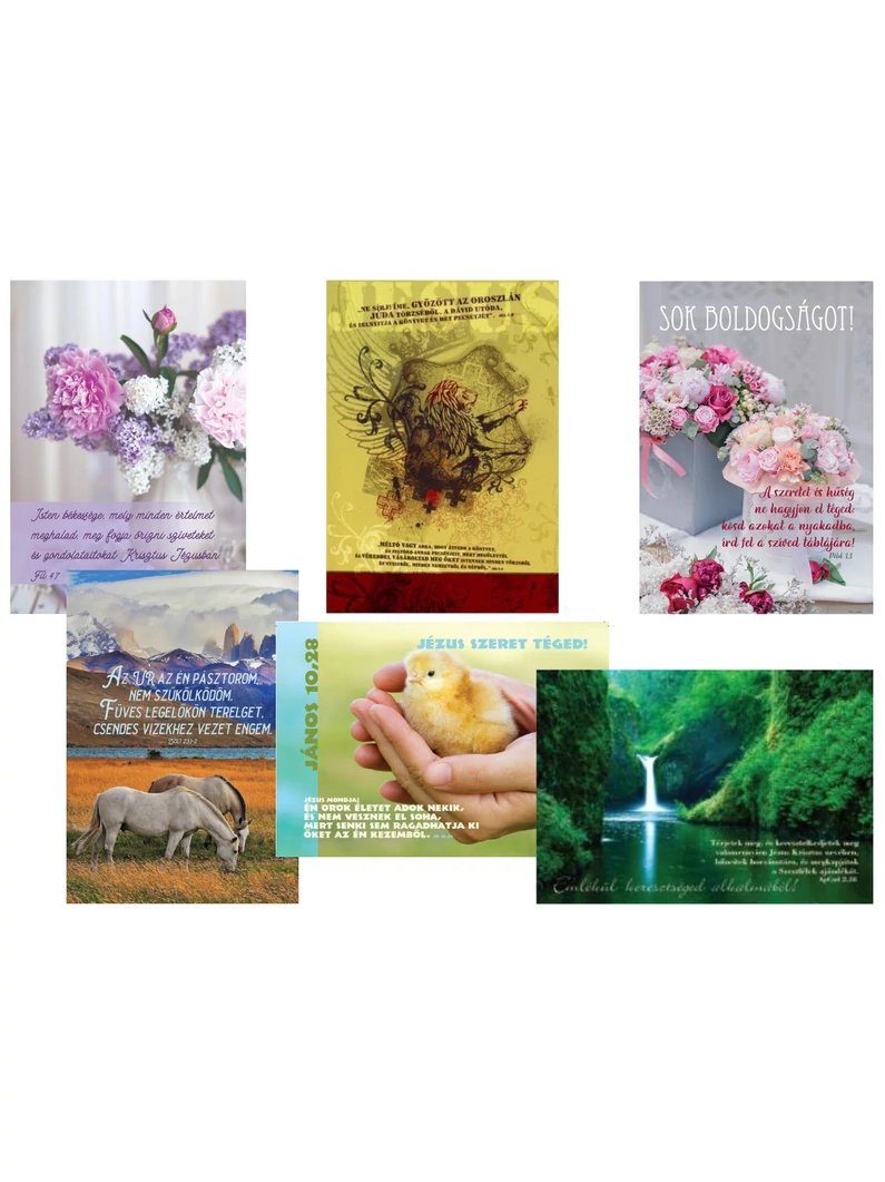 Képeslap csomag – vegyes 4