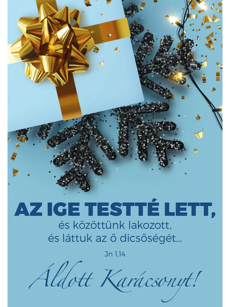 Az Ige testté lett... – Karácsonyi képeslap csomag