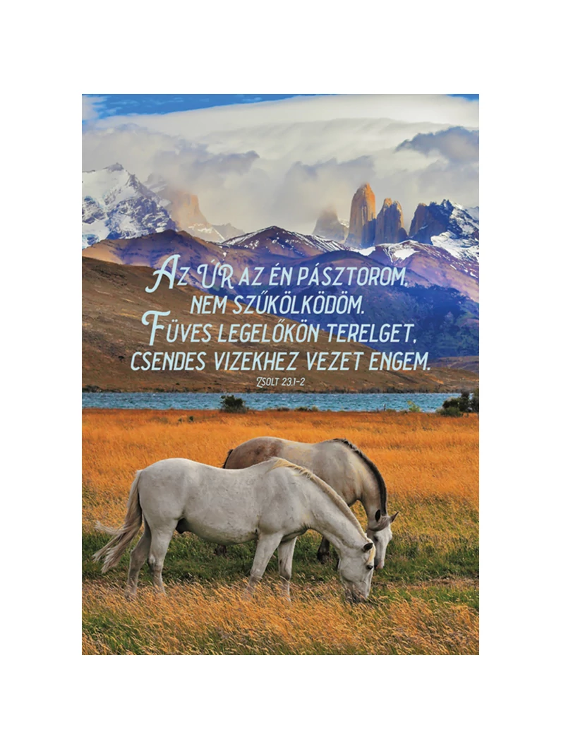 Az Úr az én pásztorom... – Képeslap csomag (KE-V14)