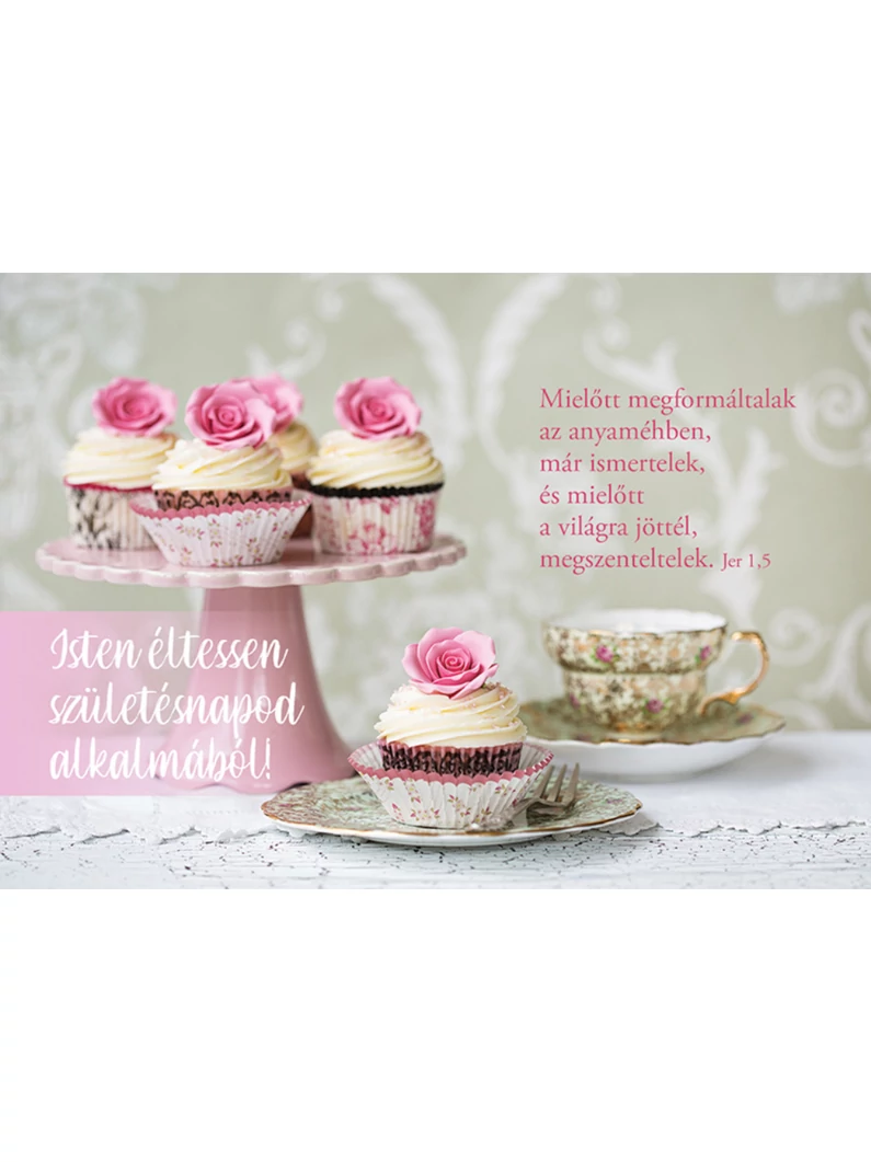 Mielőtt megformáltalak az anyaméhben, már ismertelek... (születésnap) – Képeslap csomag (KE-V2)