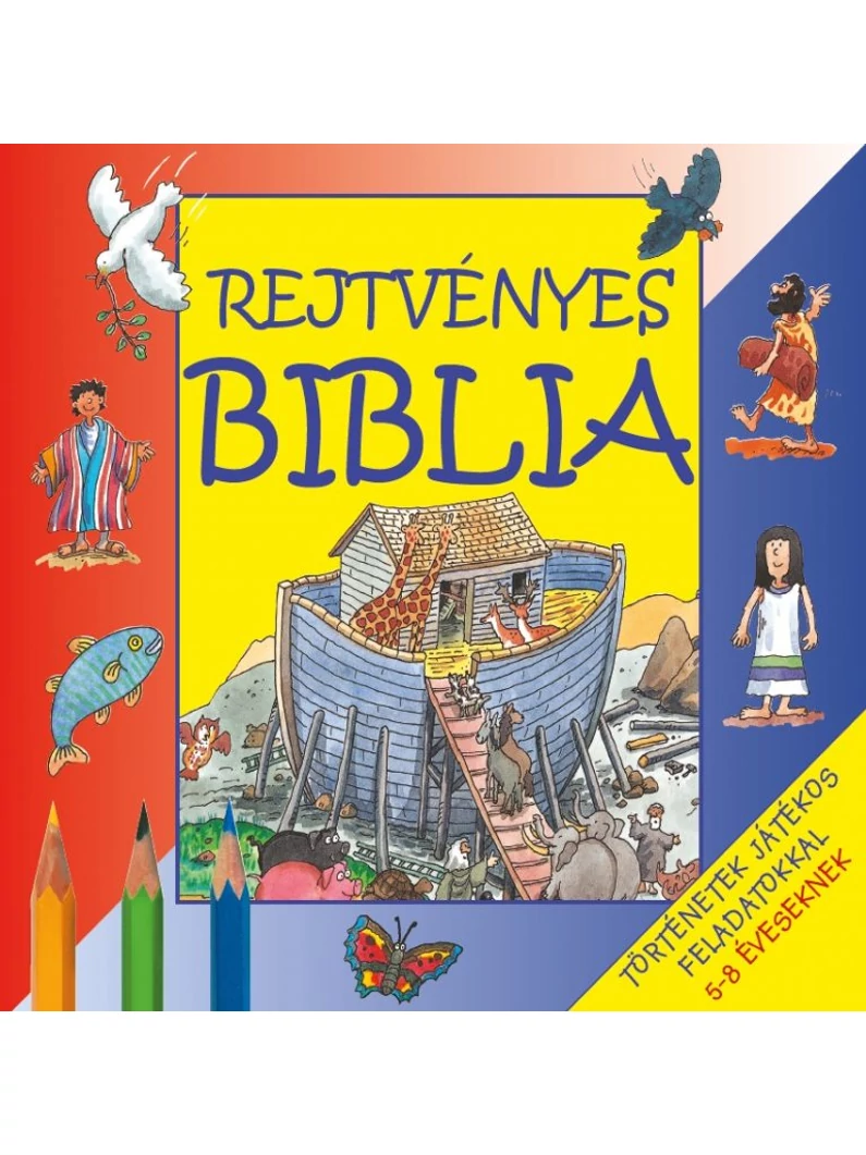 Rejtvényes Biblia - történetek játékos feladatokkal