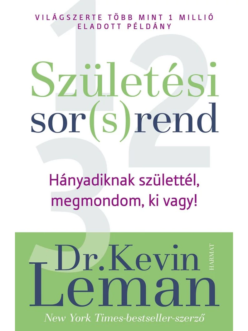 Születési sor(s)rend – Hányadiknak születtél, megmondom, ki vagy – Kevin Leman