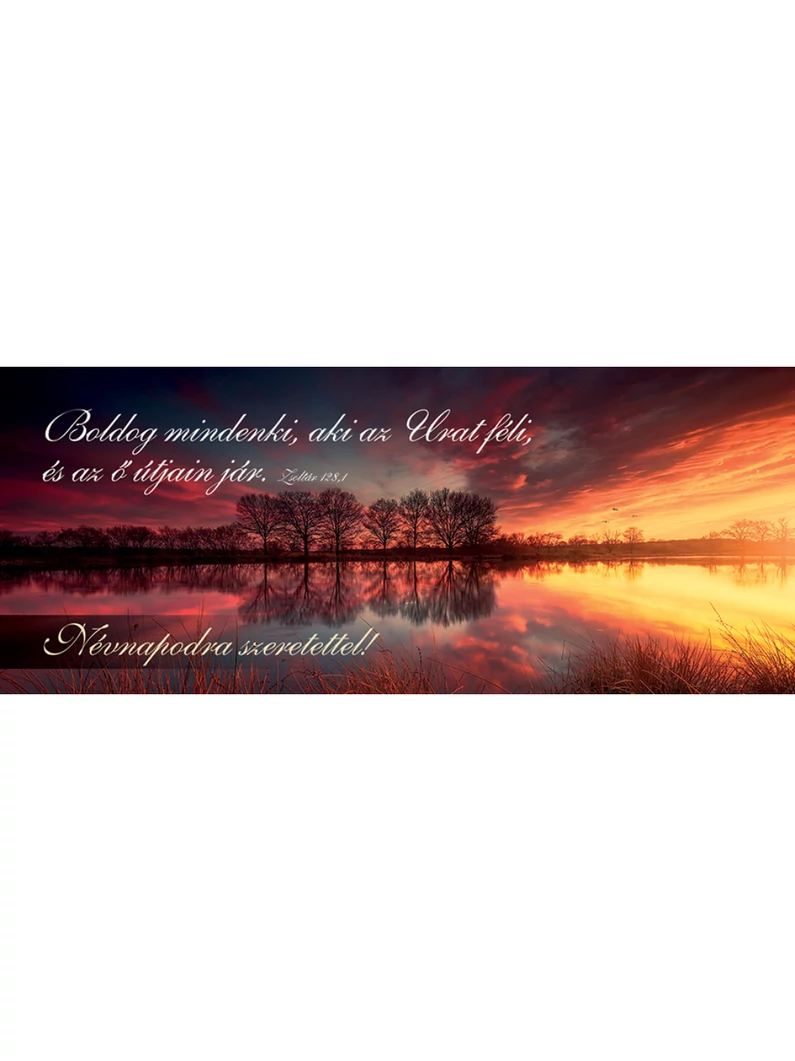 Boldog mindenki, aki az Urat féli... (névnap) – Könyvjelző csomag (KJ-I21)