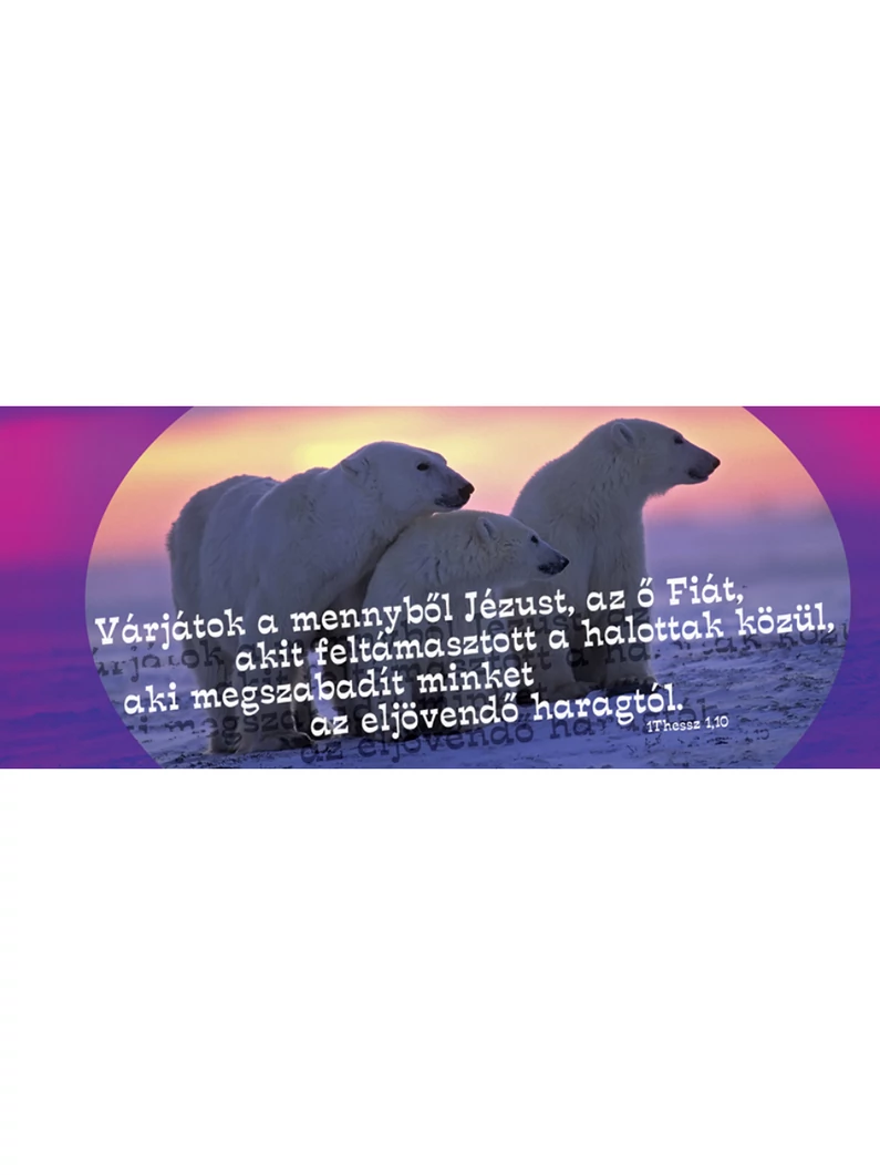 Várjátok a mennyből Jézust... – Könyvjelző csomag (KJ-J17)