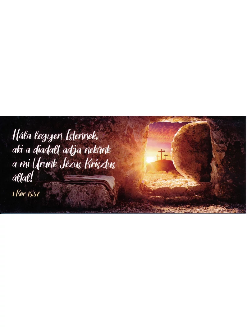 Hála legyen az Istennek, aki a diadalt adja nekünk... – Könyvjelző csomag (KJ-K20)