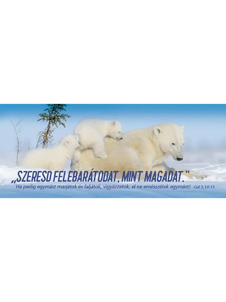 Szeresd felebarátodat, mint magadat... – Könyvjelző csomag (KJ-K10)