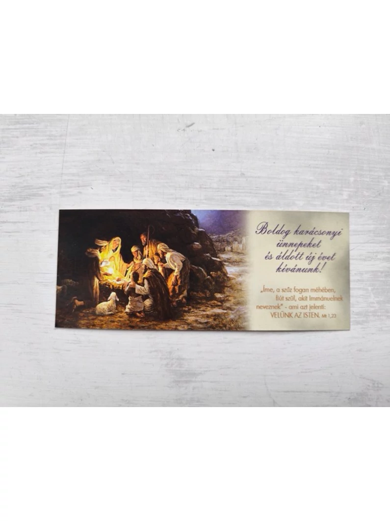 Íme, a szűz fogan méhében... – Karácsonyi könyvjelző csomag