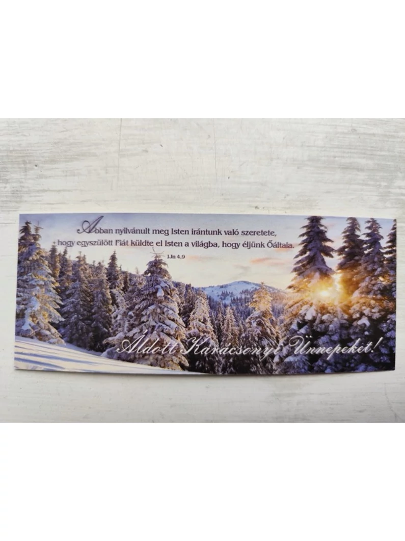 Abban nyilvánult meg... – Karácsonyi könyvjelző csomag