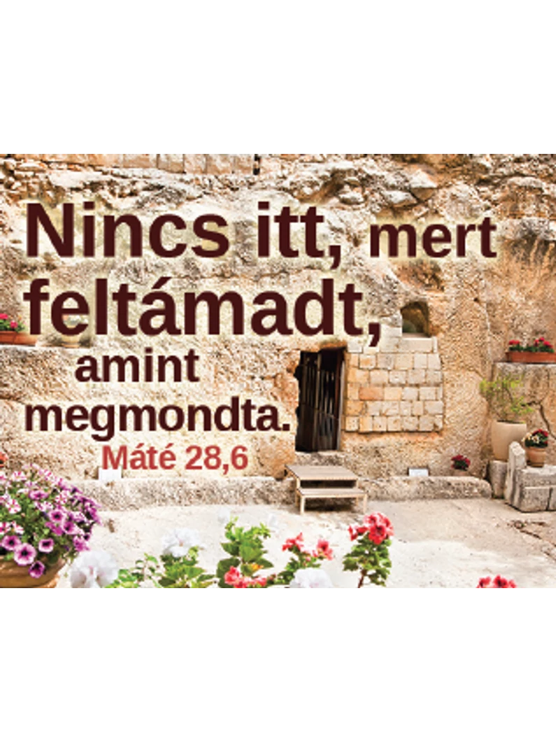 Nincs itt, mert feltámadt... – Kulcstartó