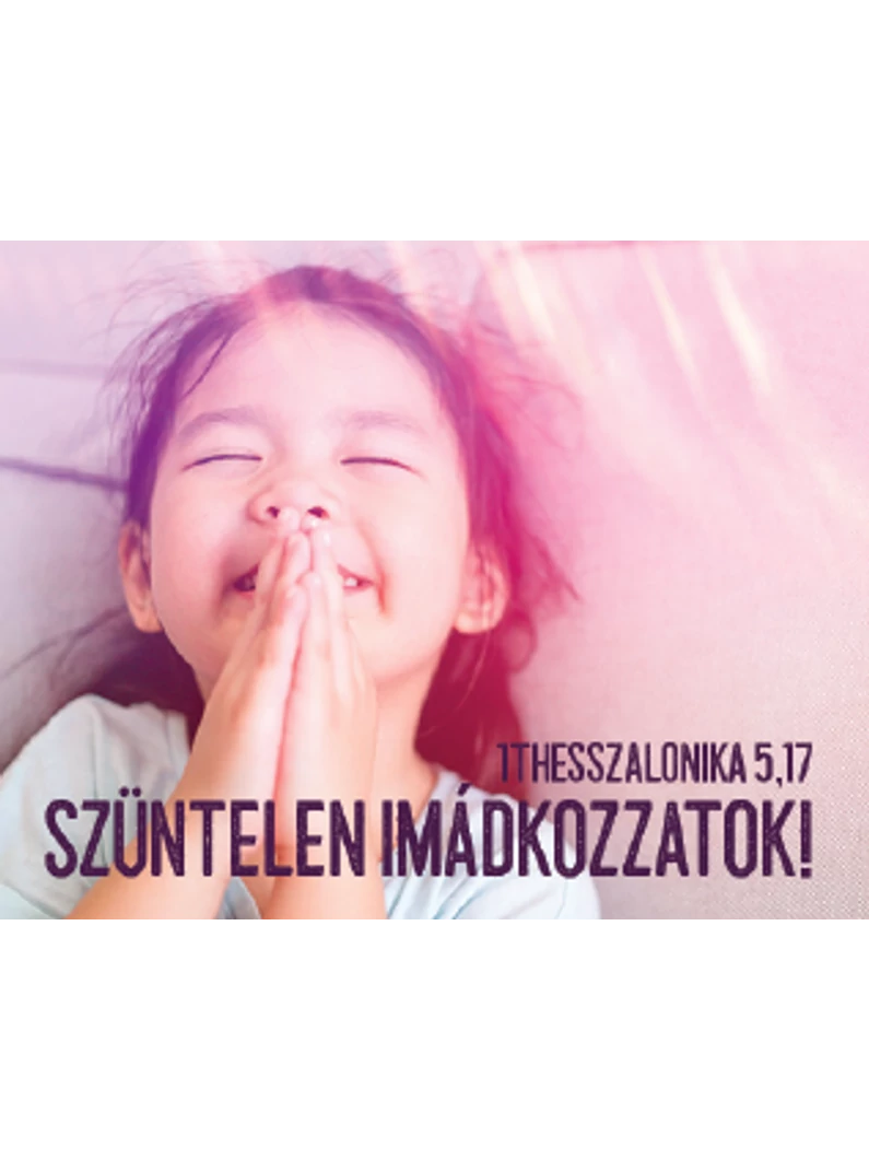 Szüntelen imádkozzatok! – Kulcstartó