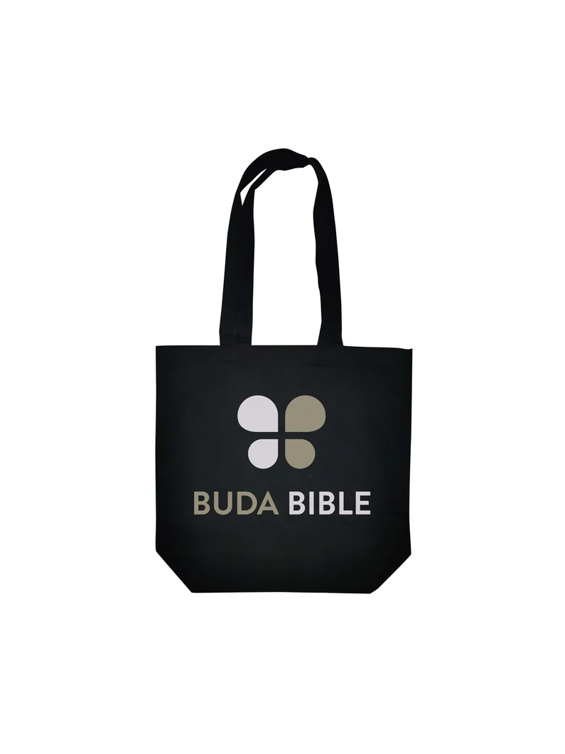 Fekete, talpas vászontáska