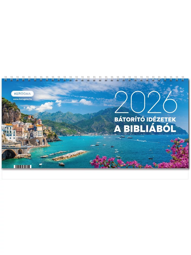 2026 Asztali naptár, nagy – Bátorító idézetek a Bibliából