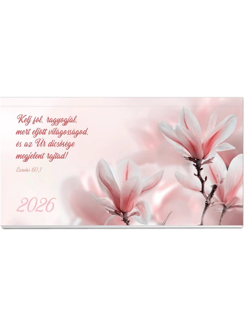 2026 Zsebnaptár – virág