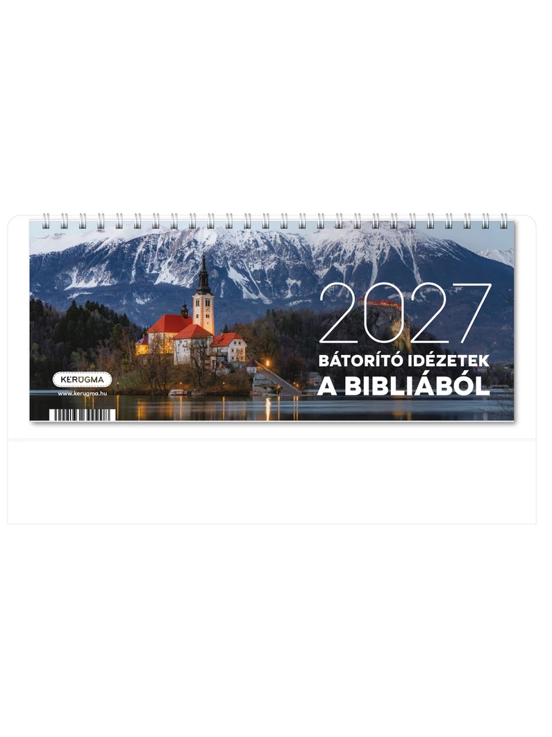 2027 Asztali naptár, kicsi – Bátorító idézetek a Bibliából