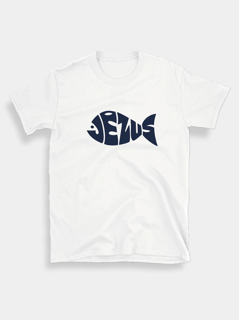 Jézus-hal – uniszex póló