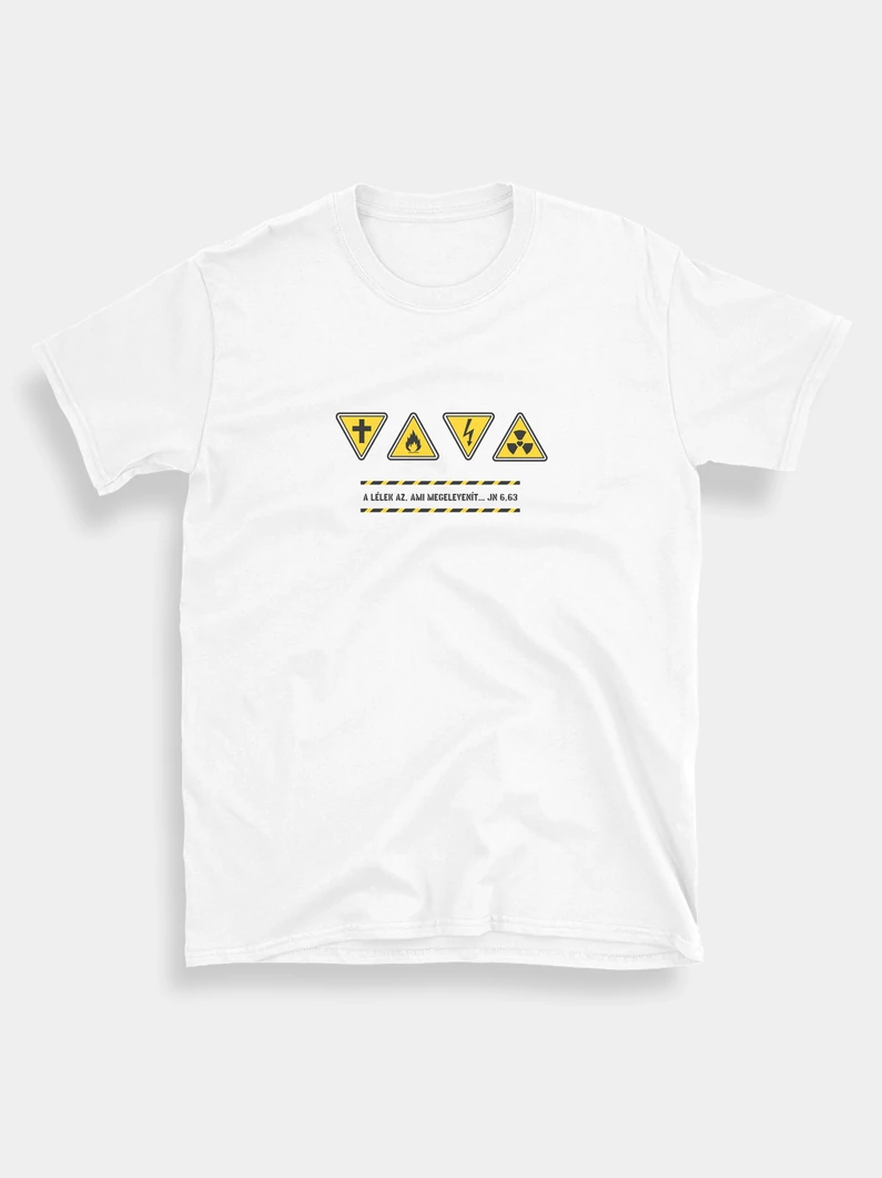 A Lélek az, ami megelevenít… – uniszex póló