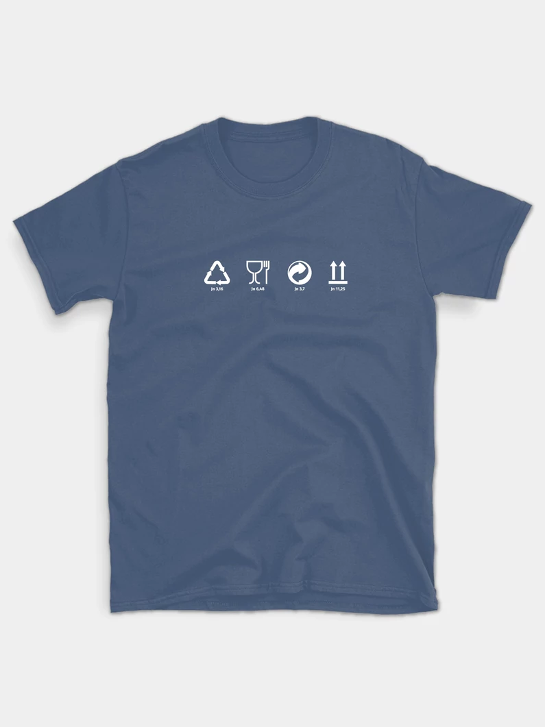 Csomagolásikonok – uniszex póló