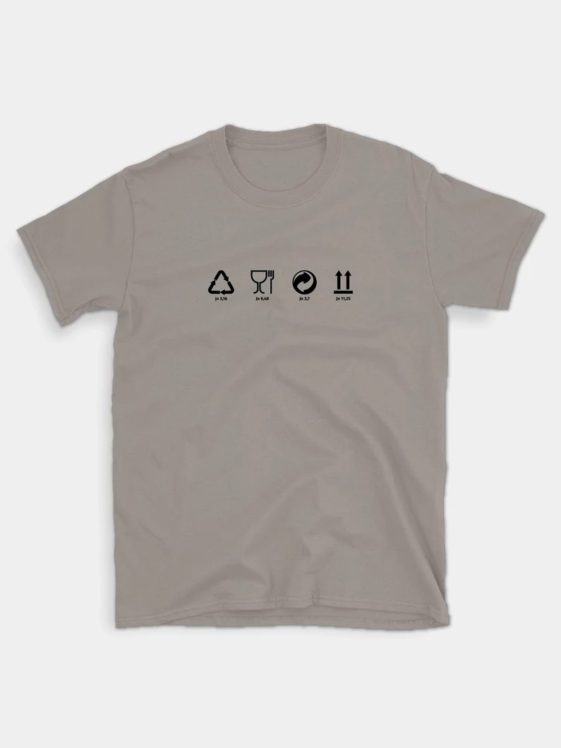 Csomagolásikonok – uniszex póló