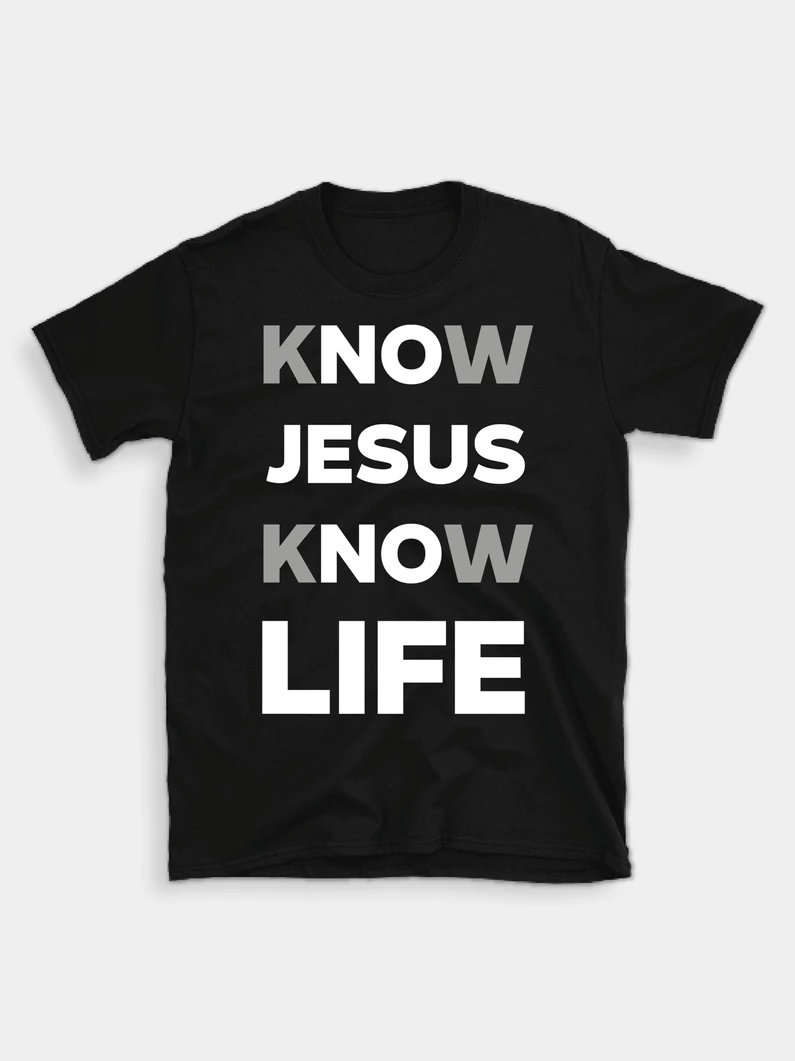 Know Jesus, Know Life – uniszex póló