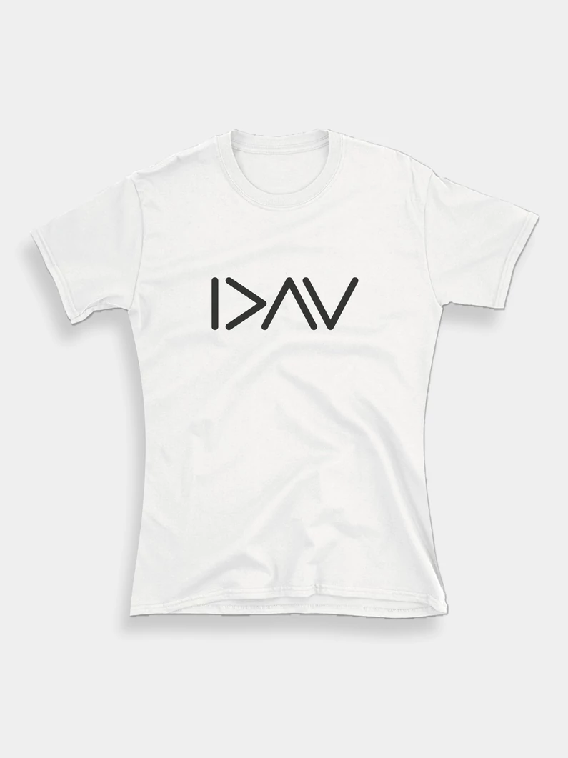 I>^V (Isten nagyobb) – női póló