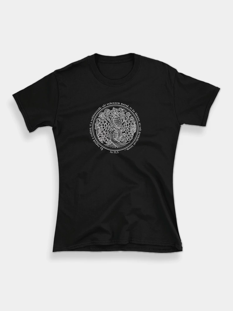 Én vagyok a szőlőtő… – női póló