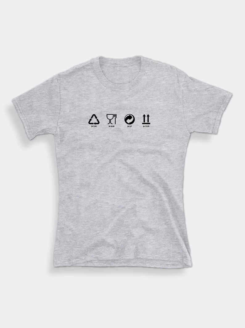 Csomagolásikonok – női póló