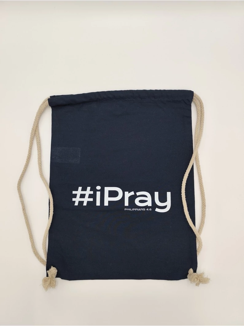 #iPray – Sötétkék tornazsák