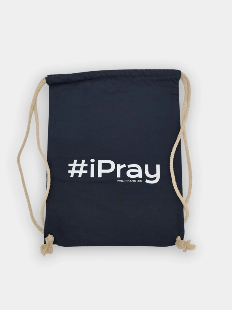 #iPray – Sötétkék tornazsák