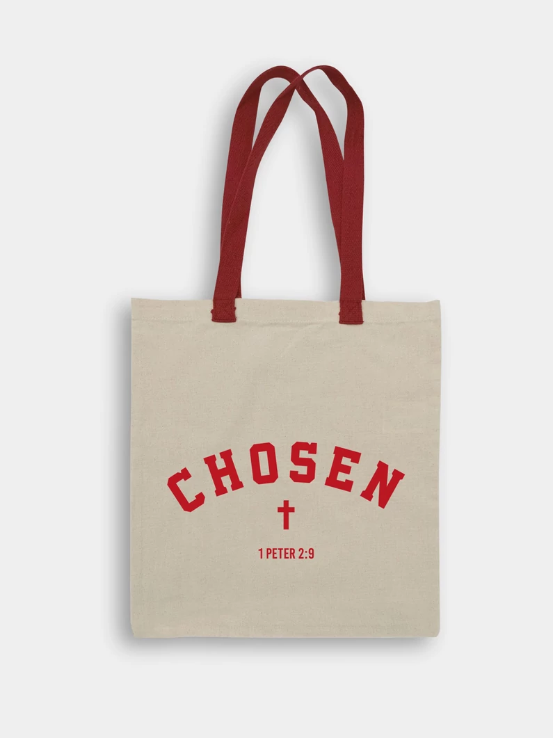 Chosen – keresztminta  – vászontáska
