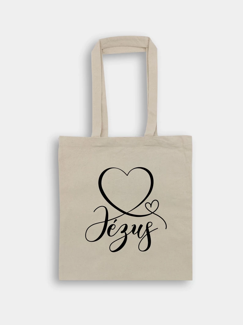 Jézus-szív – vászontáska