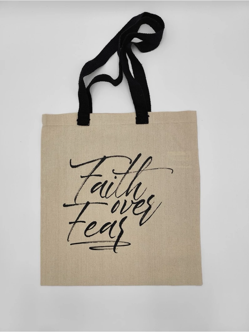 Faith over Fear – vászontáska