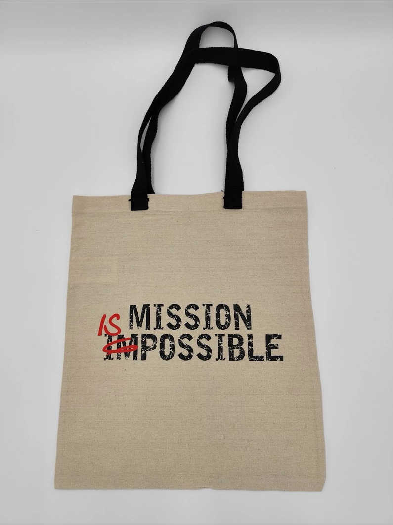 MISSION IS POSSIBLE – vászontáska