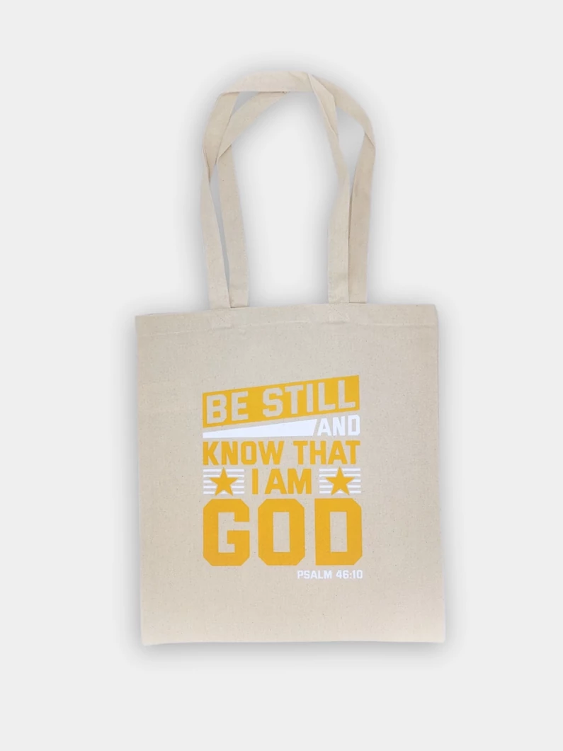 Be still and know – vászontáska