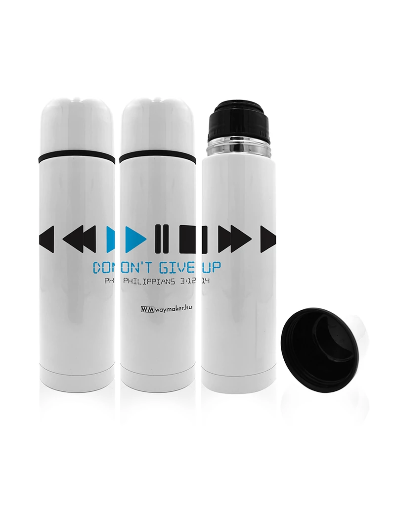 „Don’t give up” – termosz