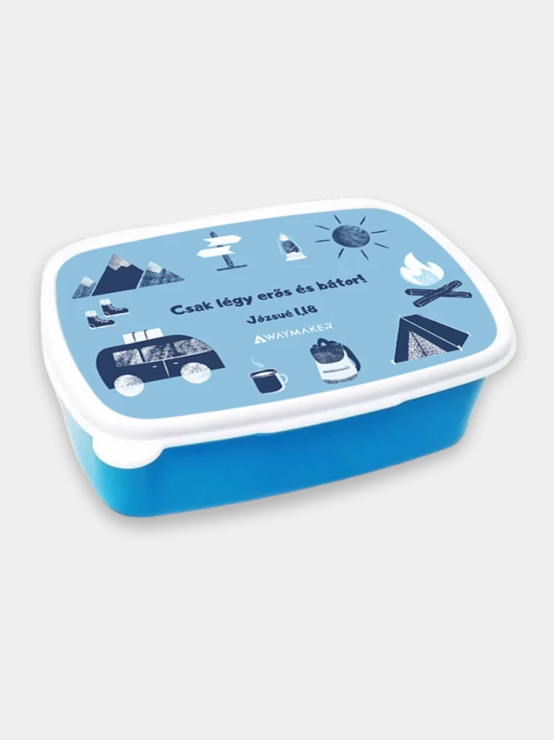 Csak légy erős és bátor– uzsonnás doboz