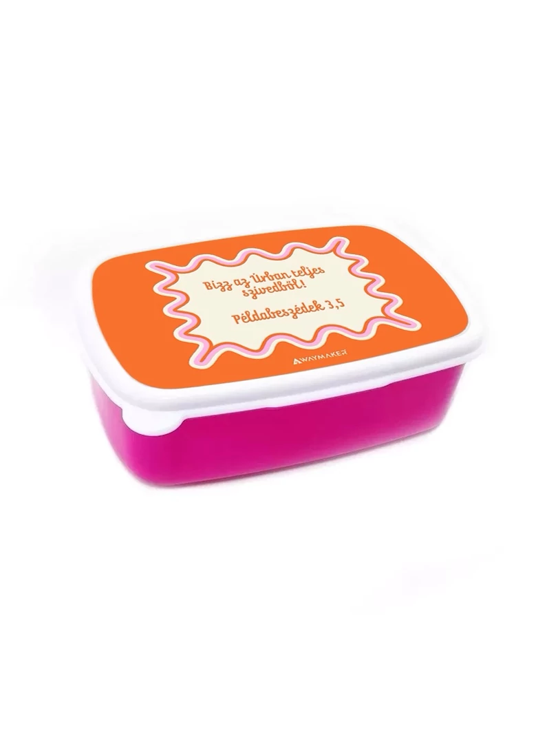 Bízz az Úrban – uzsonnás doboz