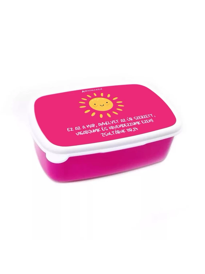 Ez az a nap – uzsonnás doboz